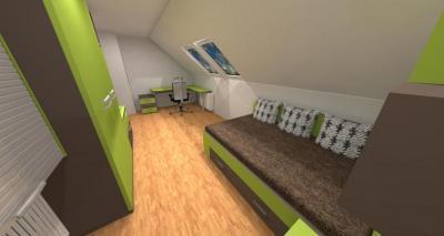 Vizualizace - dětské pokoje