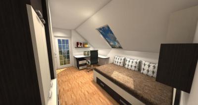 Vizualizace - dětské pokoje