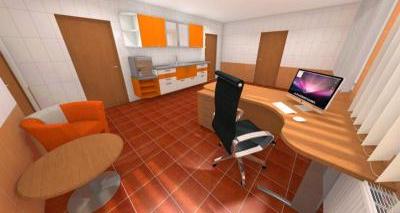 Vizualizace - kanceláře