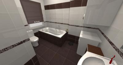 Vizualizace - koupelny