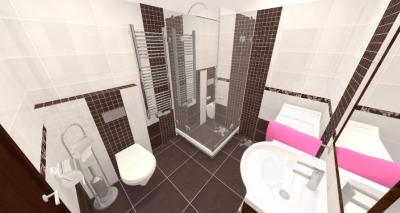 Vizualizace - koupelny