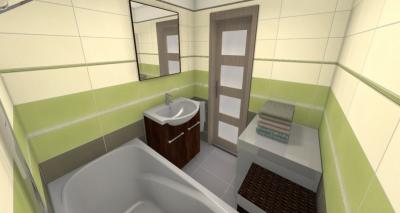 Vizualizace - koupelny