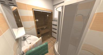 Vizualizace - koupelny