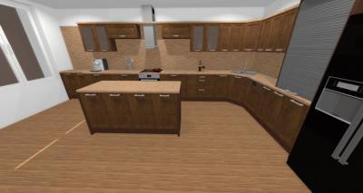 Vizualizace kuchyně
